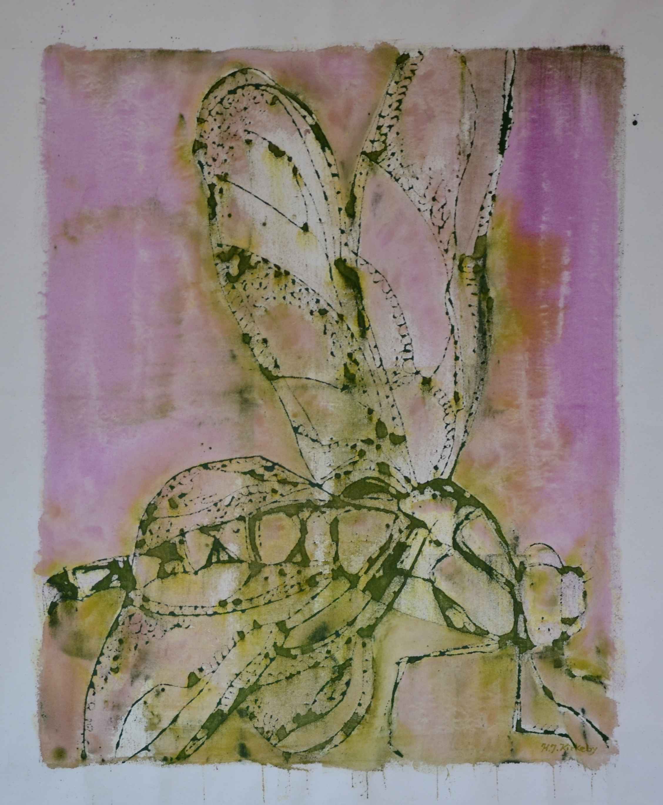 Odonata Curiosus,  80x95,  solgt
